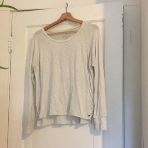 Soft and sexy white long sleeve